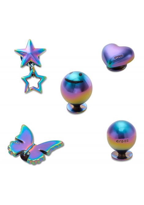 Jibbitz Charms CROCS | 5861 JIBIRIDESCENT META 5 PACK